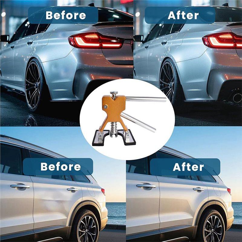 Paintless Dent Removal Tools For Car For Auto Body Repairs-Dent Puller Set-For Vehicle Panel Fixing, Easy To Use Kit