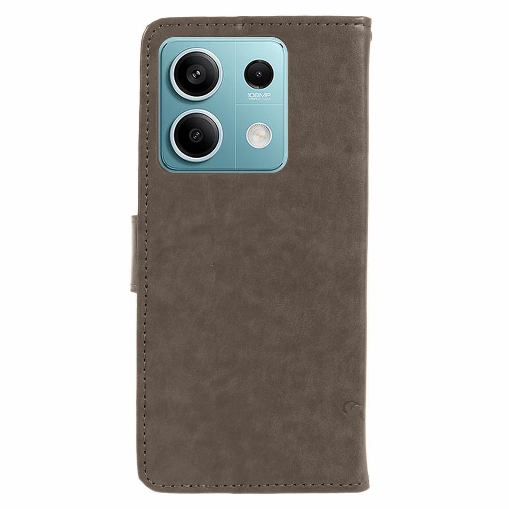 For Xiaomi Redmi Note 13 5G Imprinted Wallet Case Leather Phone Cover
