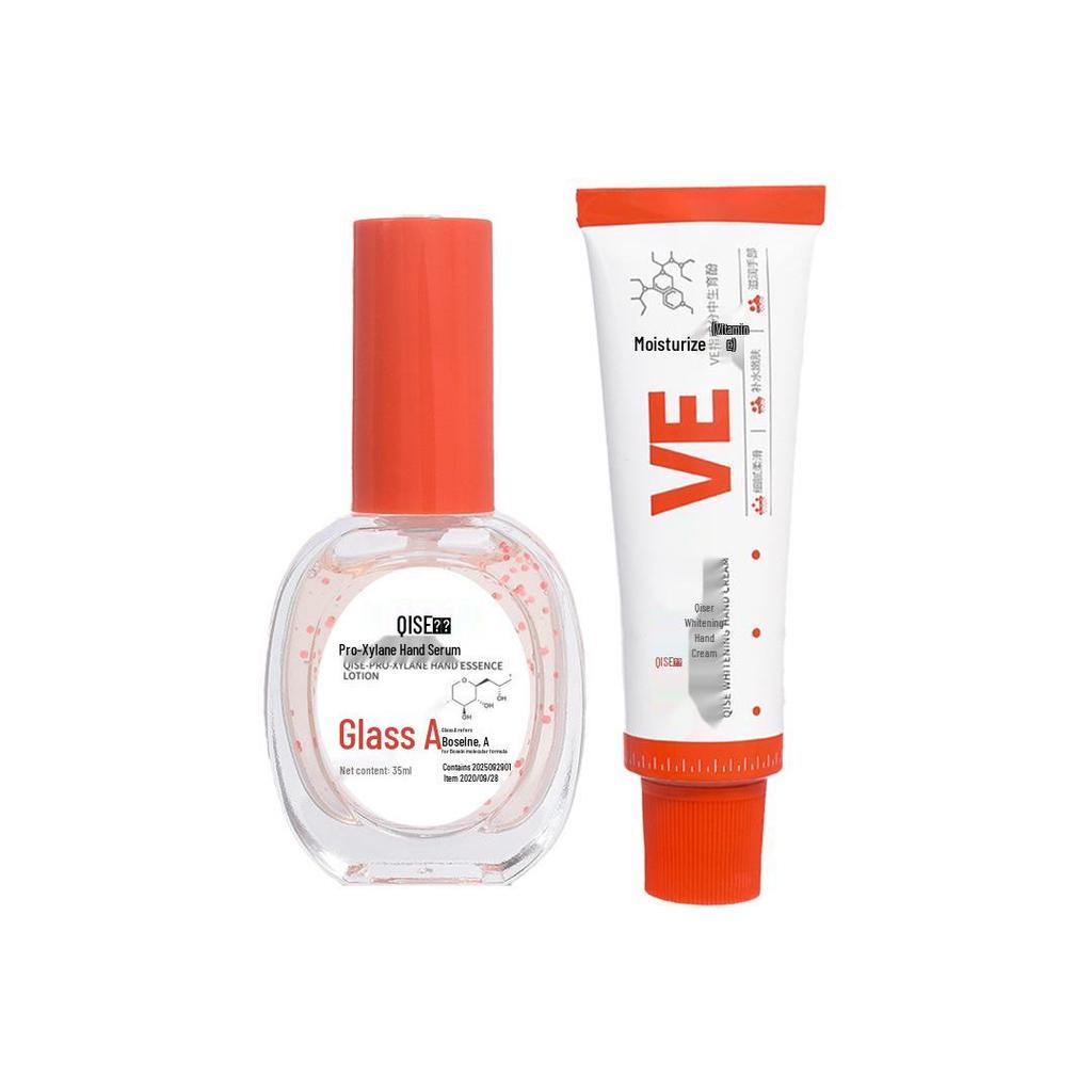 Bosein Handserum-Set: Straffende, Feuchtigkeitsspendende, Hydrierende, Nicht Klebrige, Anti-Rissbildung Creme & Körperlotion.