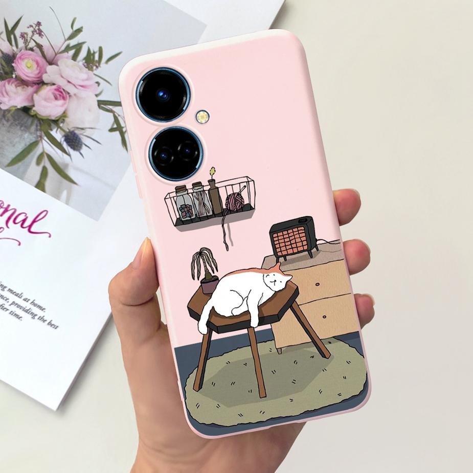 For Tecno Camon 19 Case Camon19 Neo Cute Fashion Cartoon Cover Soft Silicone Phone Case For Tecno Camon 19 Neo Camon19 Pro Shell