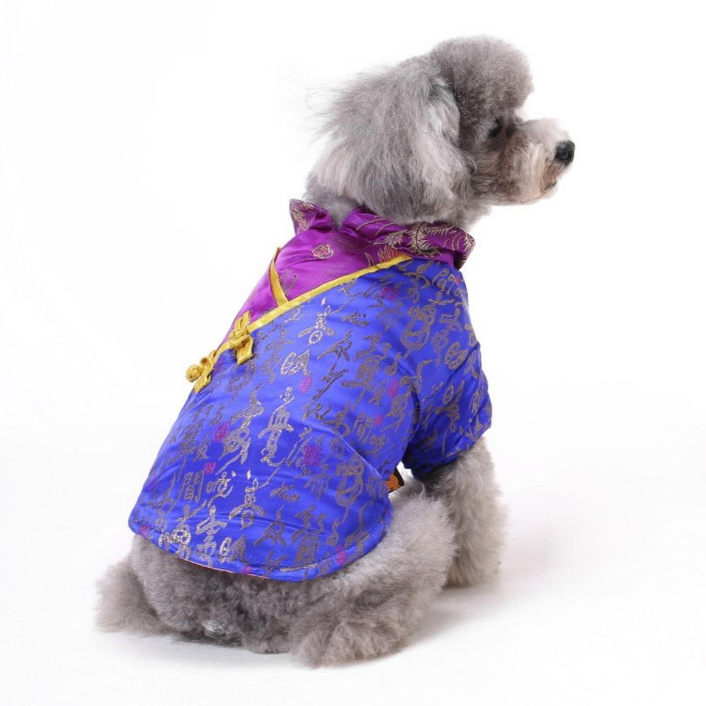 Tang suit pet clothes new Chinese groom wedding clothes cat dog universal wedding festive pet clothes