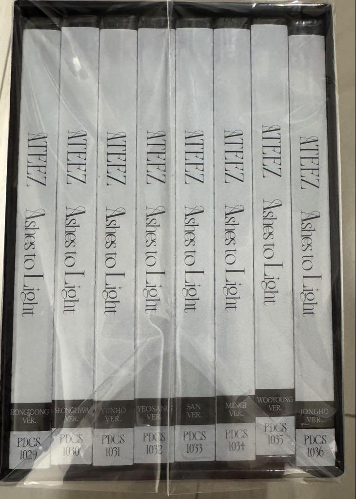 [USED] ATEEZ Japan 2nd Album Solo 8 Formats Box Included