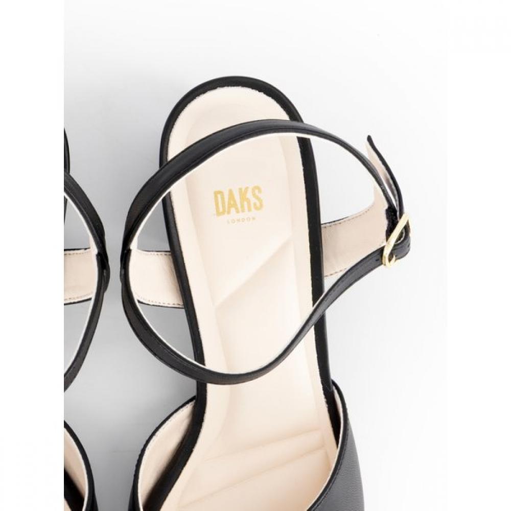 Daks Women 5cm Heel Semi Casual Comfort Sandals  Black  Dld602ls10