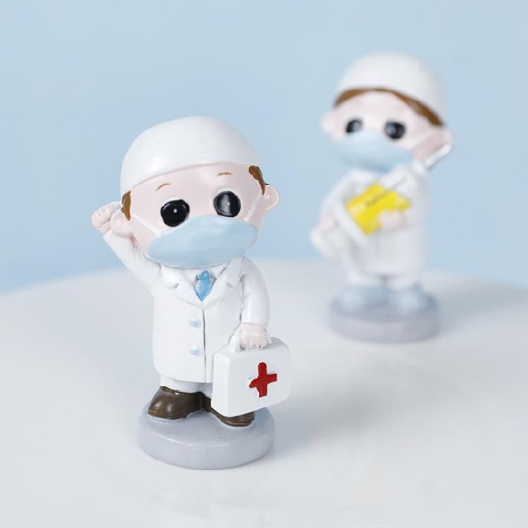 Cake Toppers Desktop Ornaments for Nurse School Students Graduation Gifts