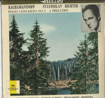 LP Record SVJATOSLAV RICHTER - Rachmaninoff: Piano Concerto No. 2  SLGM9 DEUTSCHE GRAMMO Japan Classical Used