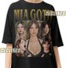 MIA GOTH BOOTLEG Shirt / Mia Goth Rock Band Tee / Mia Gypsy Mello Da Silva Goth Vintage T-Shirt / Mia Goth Merch
