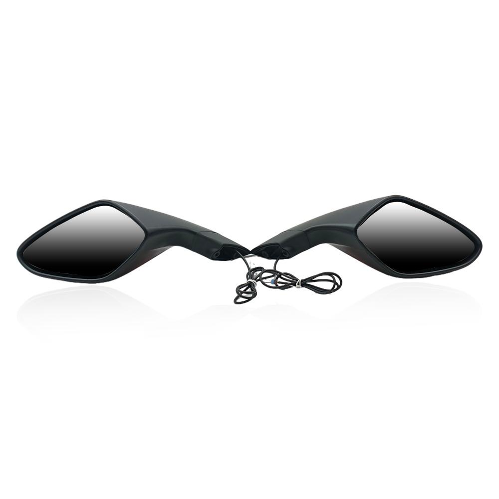 Motorrad Rückspiegel Außenspiegel mit Blinker Licht Für MV Agusta F3 675 800 2013-2020 Motorrad Rückspiegel