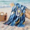 Asciugamano da Spiaggia in Microfibra con Stampa Manchester City Asciugatura Rapida Assorbente Grande Asciugamano per Spiaggia Nuoto Viaggio