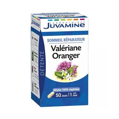 Juvamine Sommeil Réparateur Valériane Oranger 50 gélules