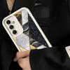 Phone Case for Samsung Galaxy S26 S25 Ultra S24 FE Geometric Marble Pattern Shell S23 Plus S22 + S21 S20 5G Soft Silicone Funda