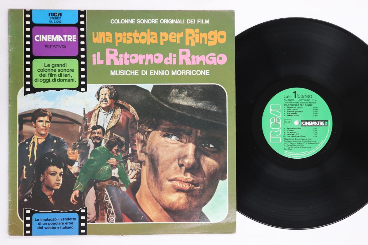 

LP Record OST, ENNIO MORRICONE - Una Pistola Per Ringo / Il Ritorno NL33209 RCA 1980 Italy Soundtracks & Musicals Used
