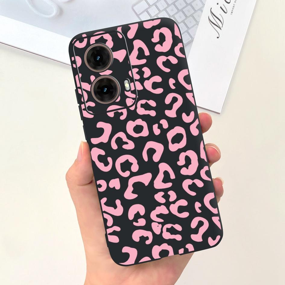 For Motorola Moto G85 5G Case 2024 Fashion Flower Marble Soft Silicone Camera Protection Phone Cover For Moto G85 XT2427-3 Coque