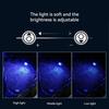 Luce Ambientale LED Adesiva Wireless per Interni Auto Telecomando Decorazione Lampada Atmosfera Tetto Auto Piedi con Batteria Colorata