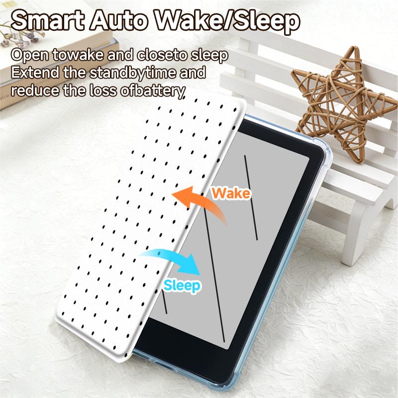 Ultra-thin transparent back cover case for Kindle Paperwhite 5/12,Colorsoft Signature Edition,and Kindle 11th gen e-readers