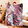 Y-Yae Miko Genshin Impact Blanket Soft Throw Blanket for Home Bedroom Bed Sofa Picnic Travel Office Rest Cover Blanket Gift