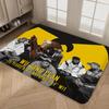 W-WU-T-TANG C-CLAN Entrance Door Mat Washable Non-Slip Living Room Sofa Chairs Area Mat Kitchen Alfombra