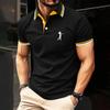 Men's Polo Shirt In Solid Color, Classic Men's Polo Shirt, Short-sleeved, High-quality Casual Business Polo Shirt, Social Me
