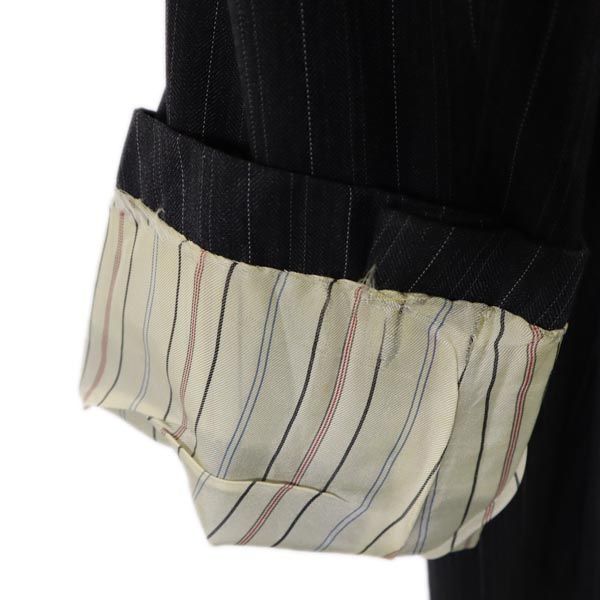 Polo by Ralph Lauren Made In Japan Wool Stripe Long Sleeve Tailored Jacket Men's Used