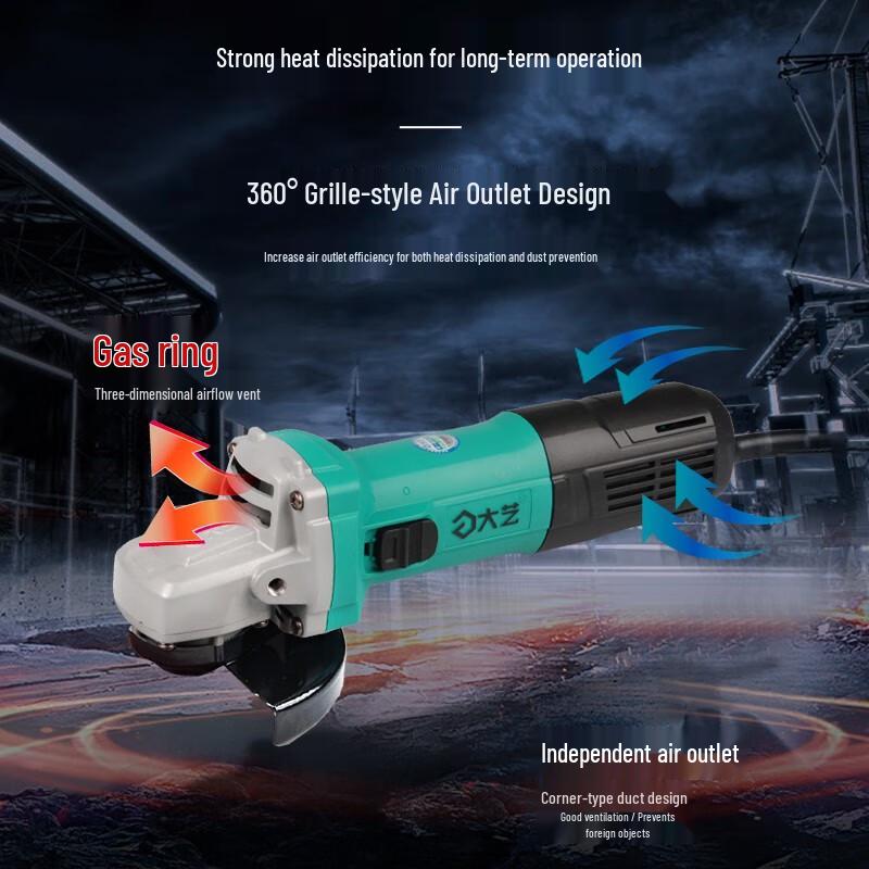 Dayi Industrial 1050W Angle Grinder CN plug (adapter included)