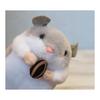 Take Off Plush Baby Palette Hamster Plush Gray