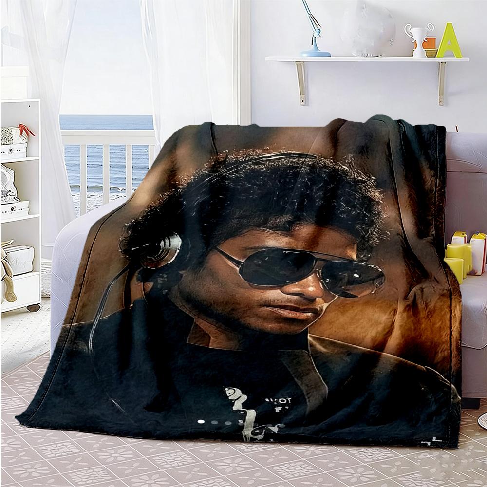 Michael Jackson Blanket Durable Comfort Suitable For Couch Chair Bedding For All Seasons Digital Print Ideal Gift For Birthday Valentine'S Day