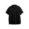 X Real Madrid Collaboration Solid Color Polo Shirt Unisex Polo Shirts Black IT3718