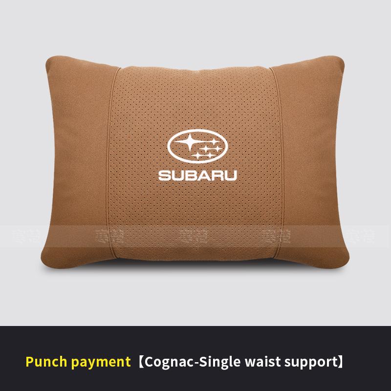 Car Headrest Neck Support Seat Lumbar Cushion Soft Neck Pillow For Subaru Outback Brz Wrx Xv Ascent Forester Impreza Legacy STI bdu3
