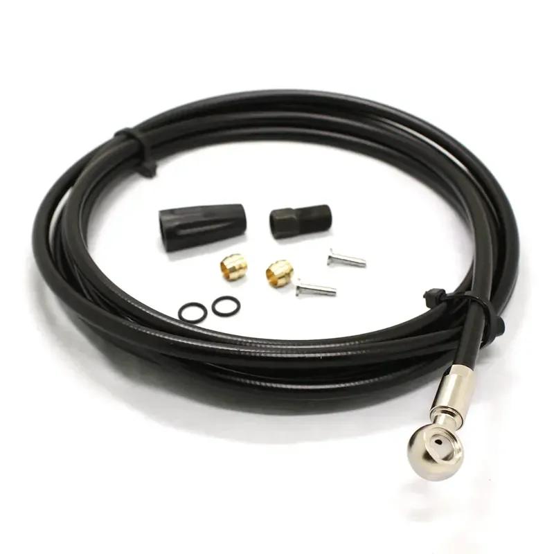 Bike Bicycle Banjo Hydraulic Disc Brake Hose Kit For-Shimano BH90 SLX M7000 XT M8000 XTR M9000 2m Line Pipe With Oil Needles