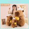 Adorable Capybara Plush Toy For Kids With Creative Chef Design Perfect For Birthdays