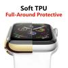 Cover For Apple Watch Case 44mm 40mm 45mm 41mm 42mm 46mm 38mm Screen Protector Silicone Bumper Iwatch Series 3 4 5 6 Se 7 8 9