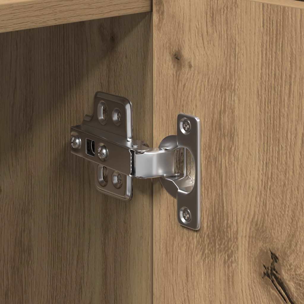 Sideboard Artisan Oak 90 X 34 X 80 Cm Engineered Wood