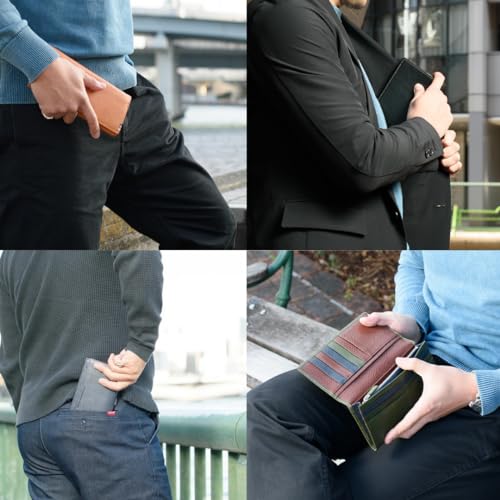 Benetton lange Geldbörse, italienisches Leder, Rindsleder, YKK Reißverschluss, schlanke Geldbörse, UNITED COLORS OF BENETTON.