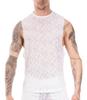 Ezekiel White Tank Top - Barcode Berlin - T-shirt