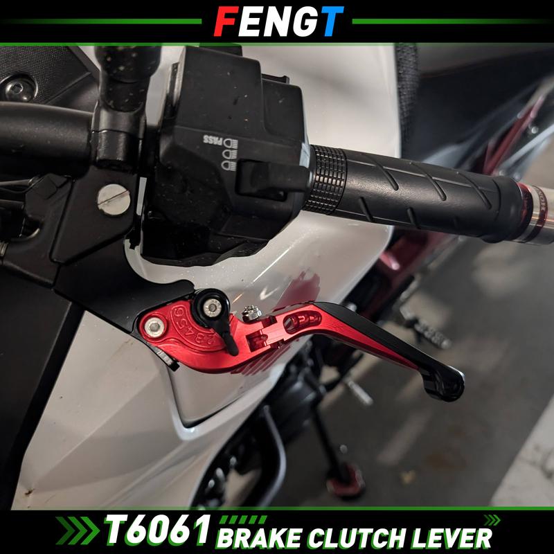 For Yamaha XMAX 300/250/125/400 -2025 Parking Brake Lever Set Folding Brake Handle Levers with Parking Lock Stopper XMAX300