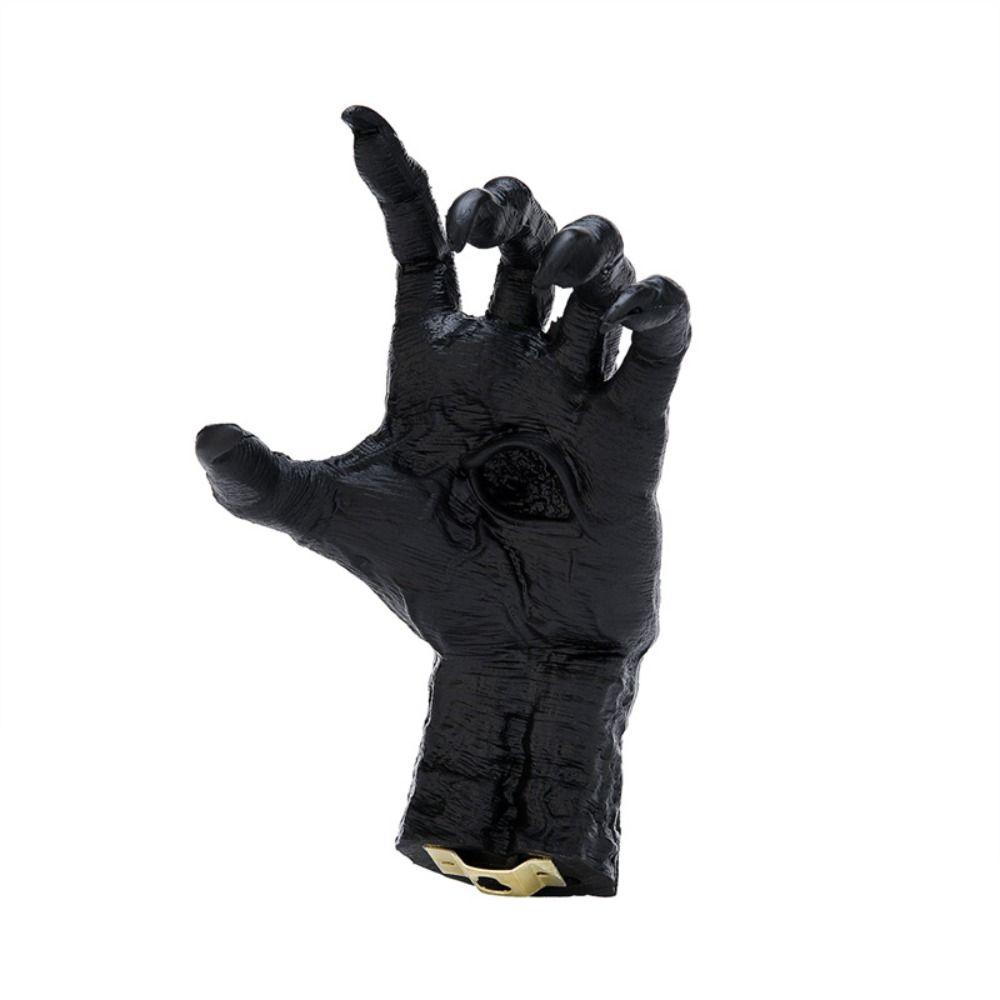Features Hand Wall Hanging Jewelry Ornament Gothic Sculpture Creative Universal Hook  Halloween