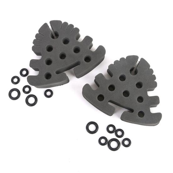 MUQZI Sports Accessory Useful Foam Bait Rack Helpful Black Grey Easy To Install