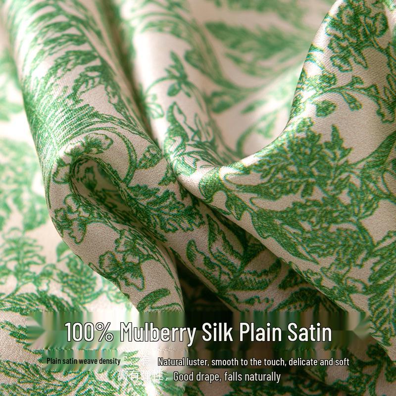 Eleganter Maulbeerseidenschal für Damen - Perfektes Muttertagsgeschenk, hochwertiges Tuch und Halsdekoration