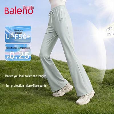 Baleno Damen High-Waist Micro-Flare Hose