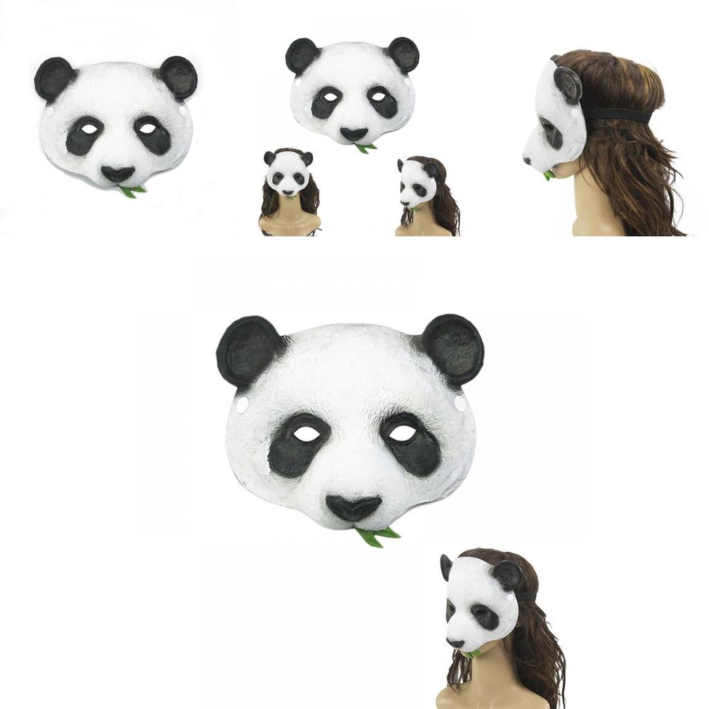 Premium Panda Mask For Cosplay And Festivals Customizable And Imported