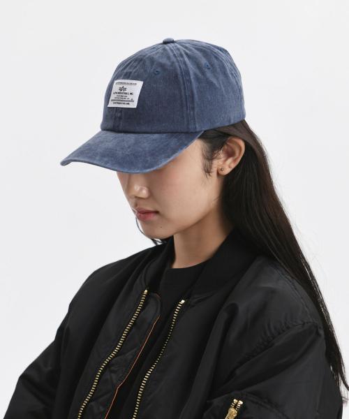 ALPHA INDUSTRIES Battlewash Cap Replica Blue