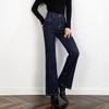 Not Easy To Fade, Slim-fitting and Slightly Pulled Jeans, Women's New Winter Velvet and Thin Trousers