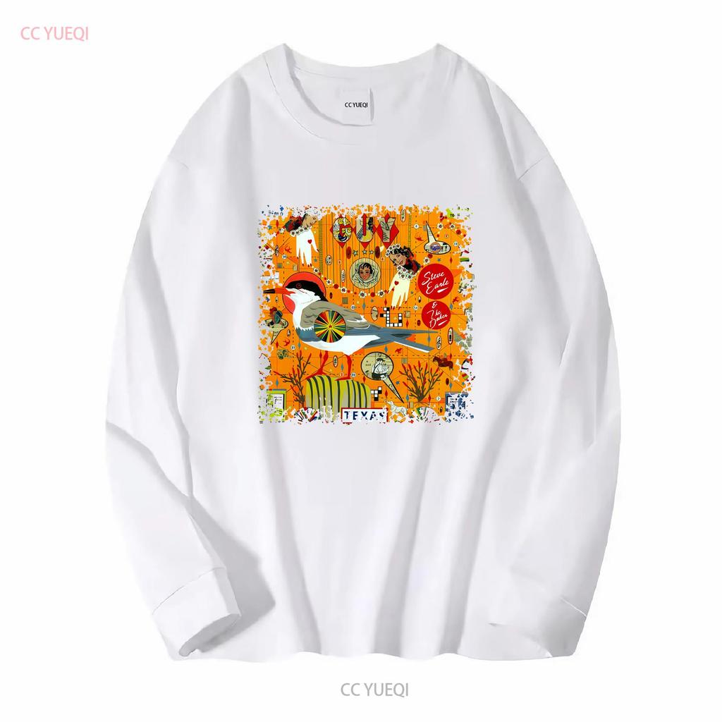 Steve Earle Band T Shirt Mans Fashion  Tops Summer Casual Vintage Washed Fashion Soft Designer Clothes Stylish Breathable