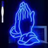 Multi-color LED Neon Light Signs: Transparent Acrylic Party Decor Lights