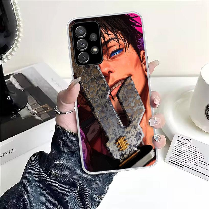 Kaisen J-Jujutsu Fushiguro Toji For Samsung Galaxy A52S A42 A32 A22 A12 A02S A51 A50S Phone Case A41 A31 A21S A30S A20S A20E A70