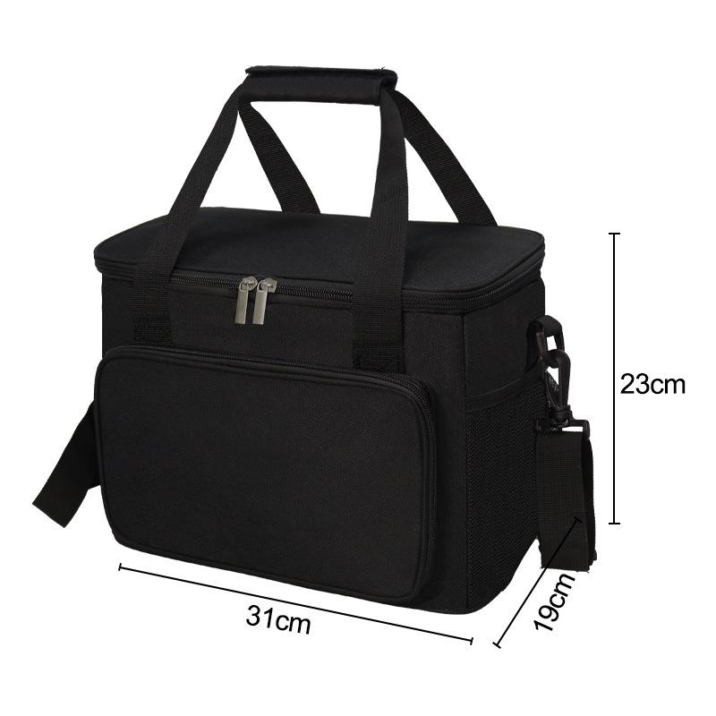 Insulated Outdoor Oxford Cloth Ice Pack Large Capacity Lunch Bag