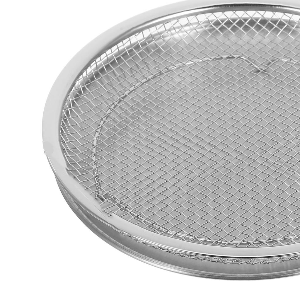 1 Set Sieb für Abfluss und Ölfilter aus Edelstahl für fettfreies Kochen und einfache Aufbewahrung Kompakter Frittierölfilter