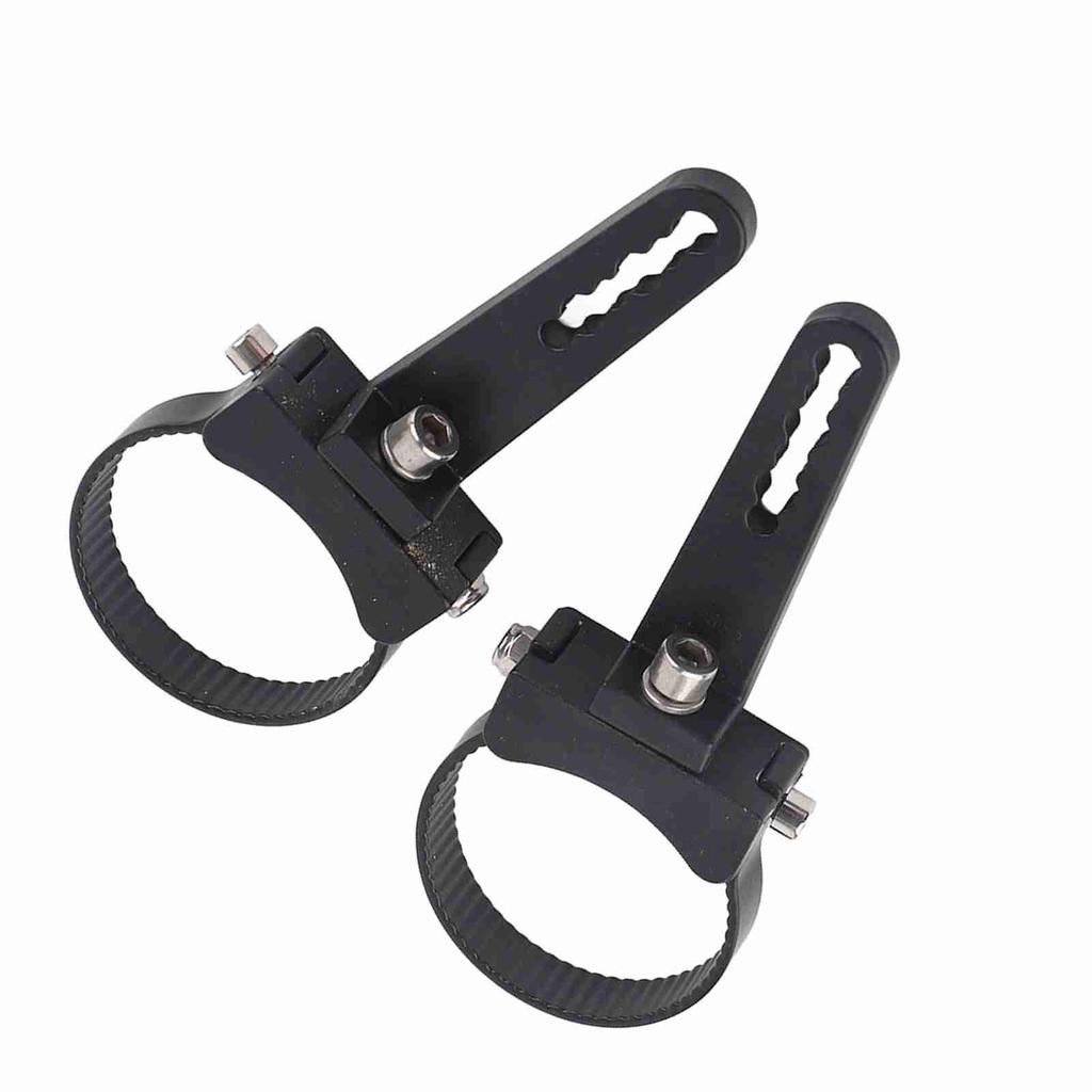 2.5" Aluminum Tube BullRoll Bar Mount Bracket Clamps Holder LED Car Truck Off Road Work Light