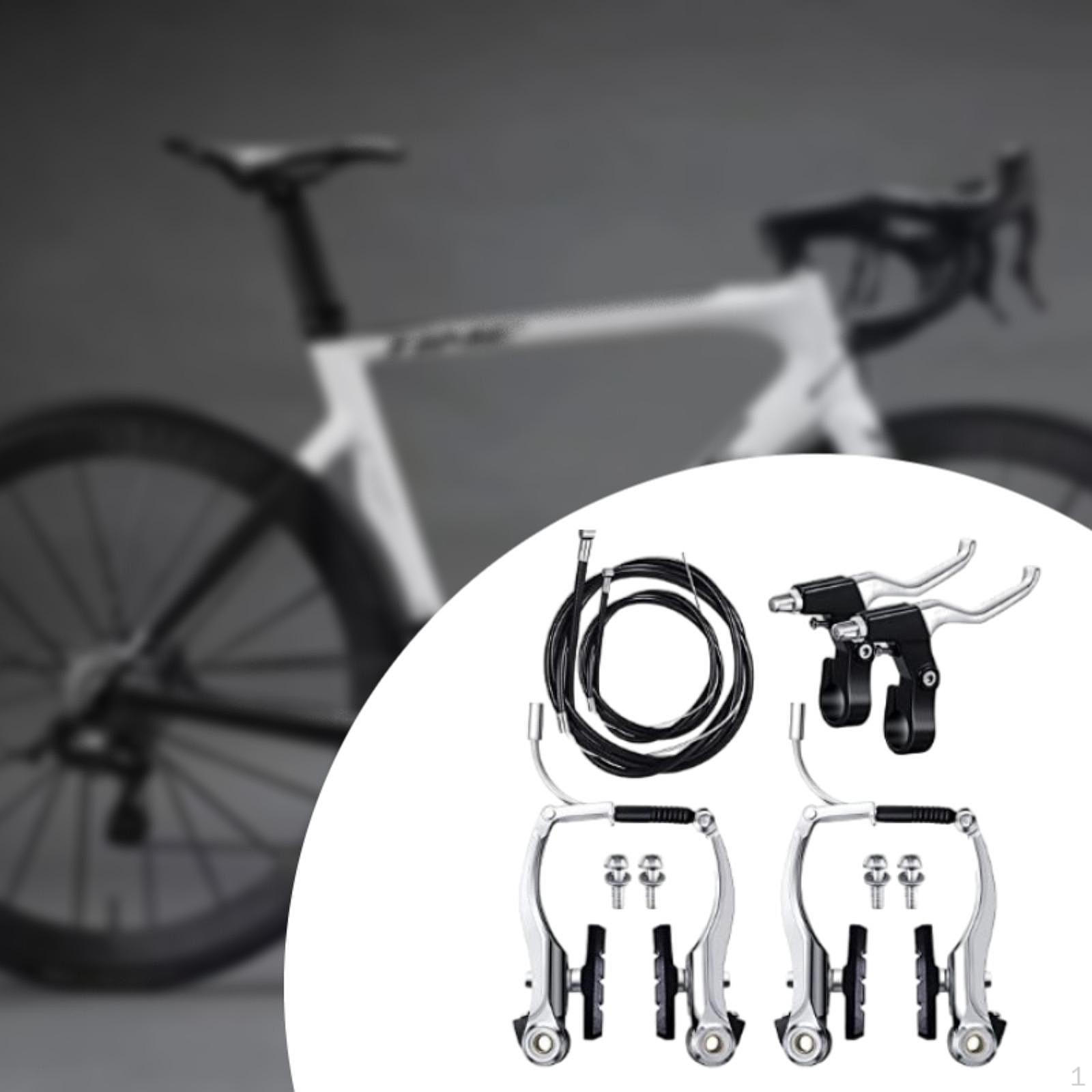 

Bike Brake System with Lightweight Components for Outdoor Cycling No Install Tools
