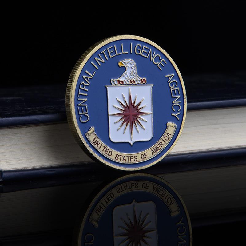 Badge CIA, American Chest Badge, Medal, Brooch, Metal Commemorative Badge, Christmas Gift, Stocking Stuffers