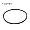 1 Pc Driving Belt Black Efficient For Drill Machines